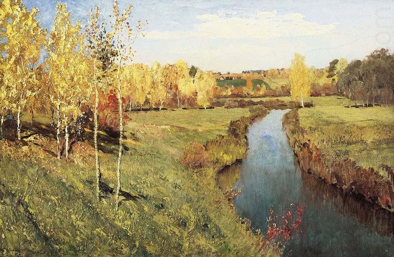 Golden Autumn, Isaac Levitan